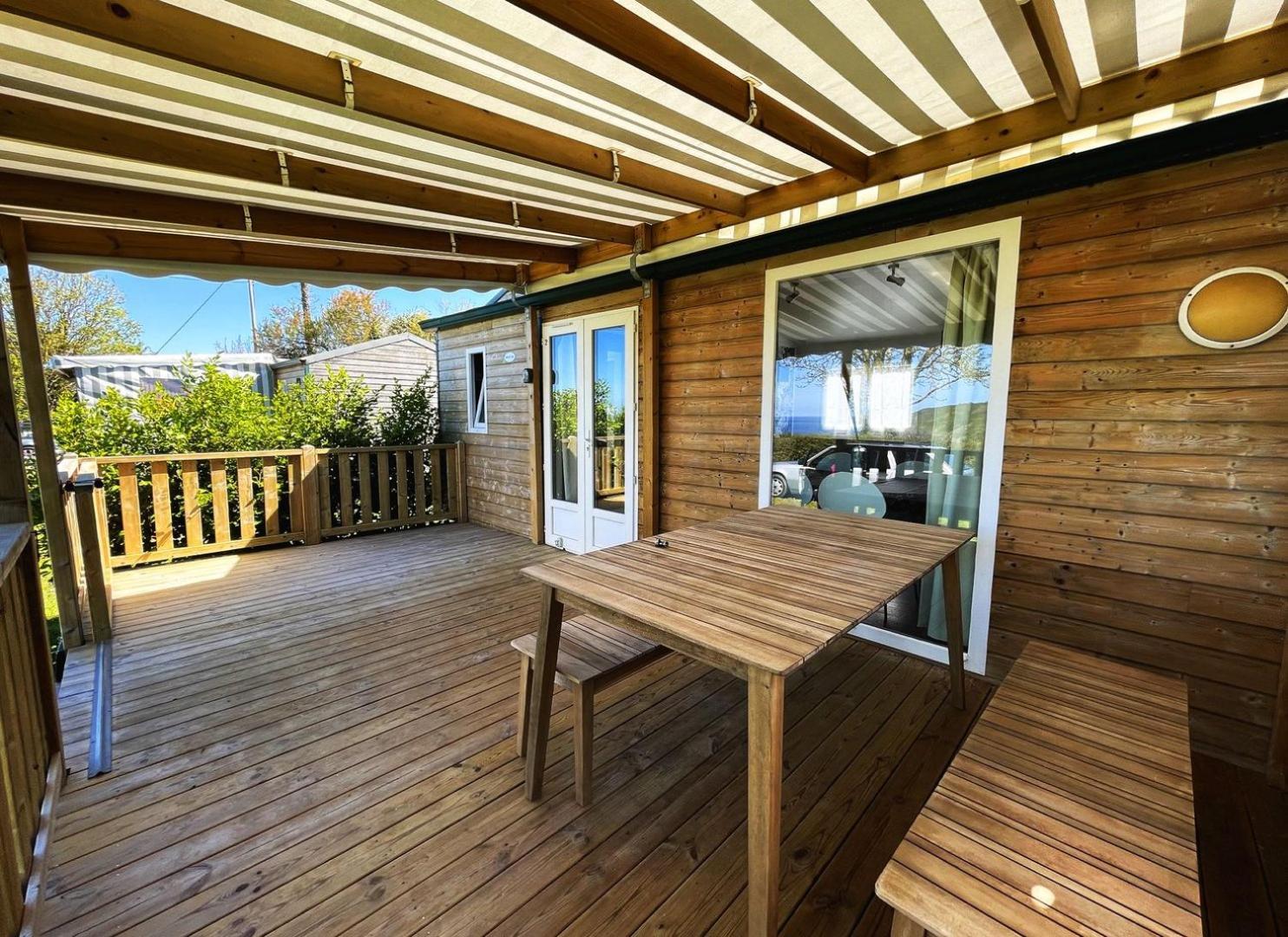 Bungalow Mer Azur. Plouha Eksteriør bilde